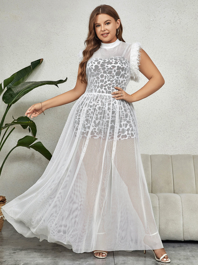 White Bodycon Dress HB78110