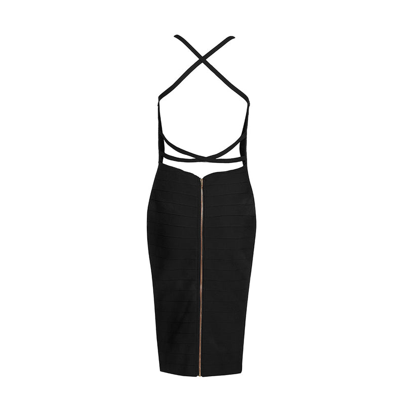 Black Bandage Dress HB7812 6