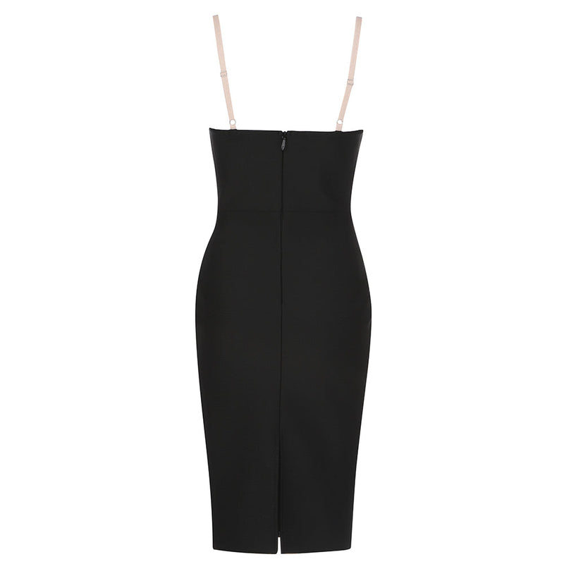 Black Bandage Dress HB7815 5