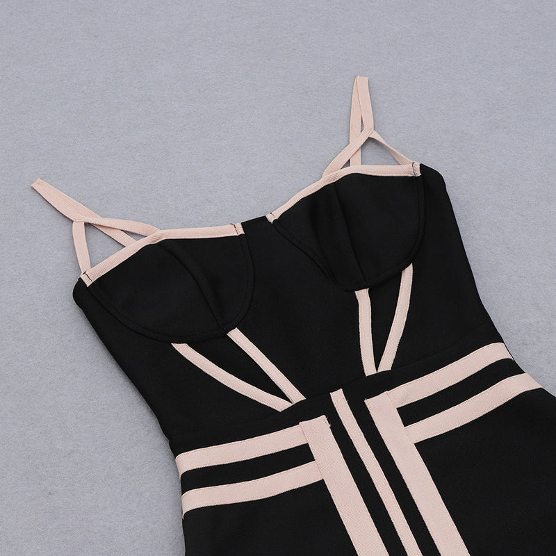 Black Bandage Dress HB7815 6