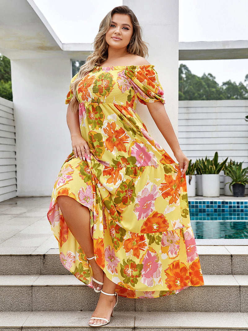 Yellow Bodycon Dress HB78200