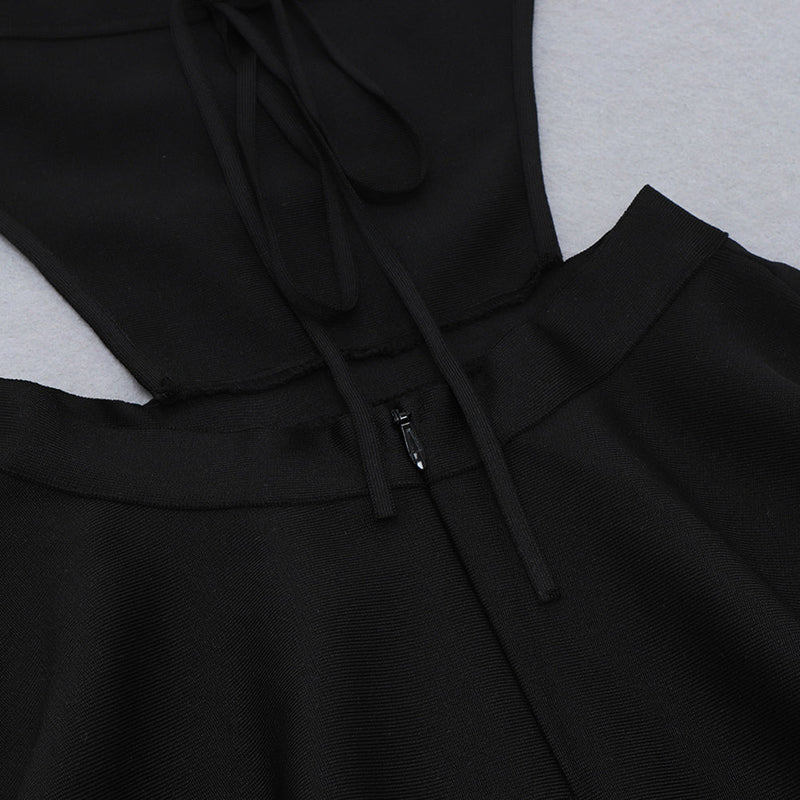 Black Bandage Dress HB7833 8