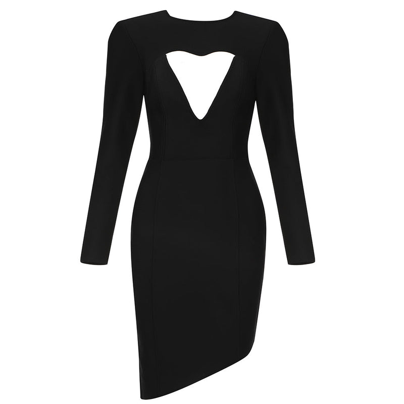 Black Bandage Dress HB7839 4