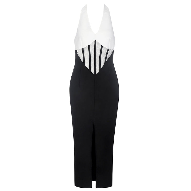 Black Bandage Dress HB7852 2