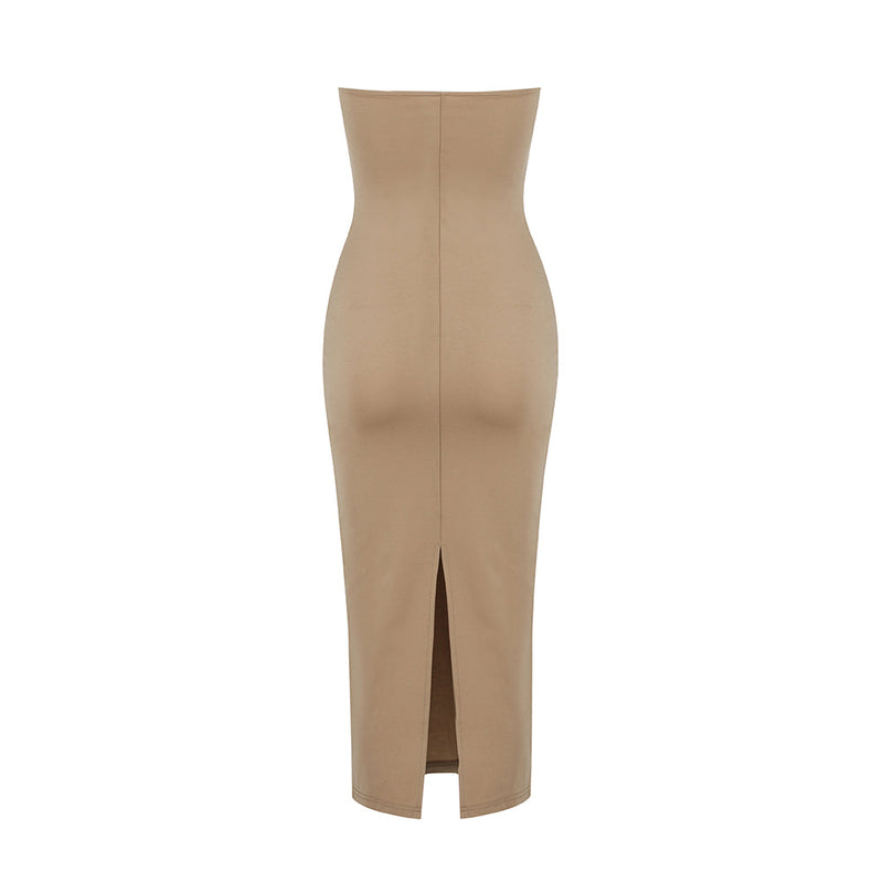 Apricot Bodycon Dress HB7855 6