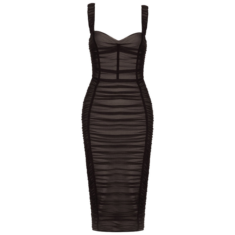 Black Bandage Dress HB7859 2