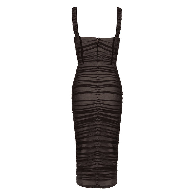 Black Bandage Dress HB7859 3