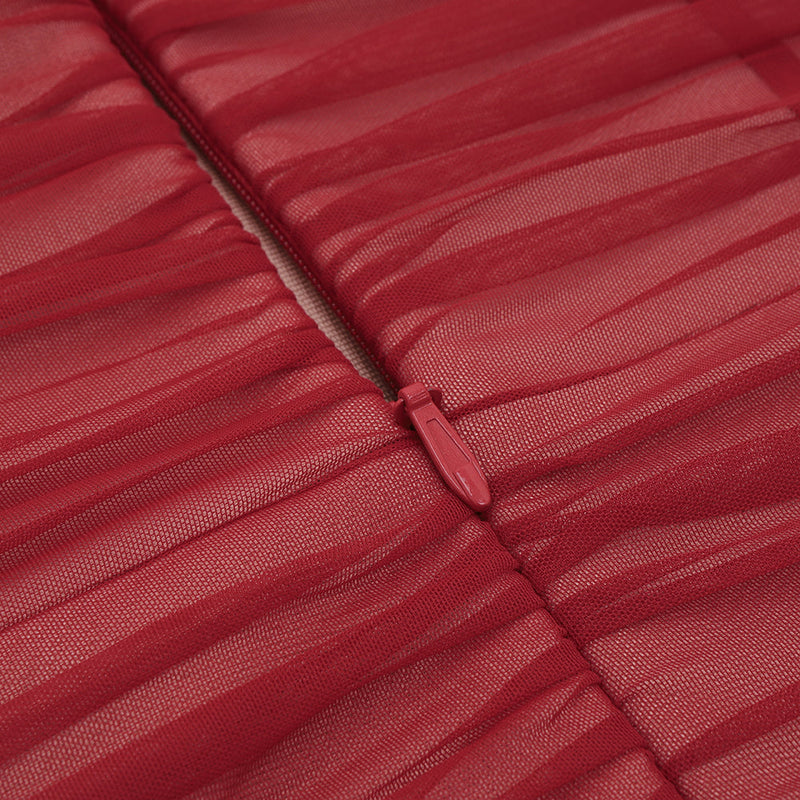Red Bandage Dress HB7859 9