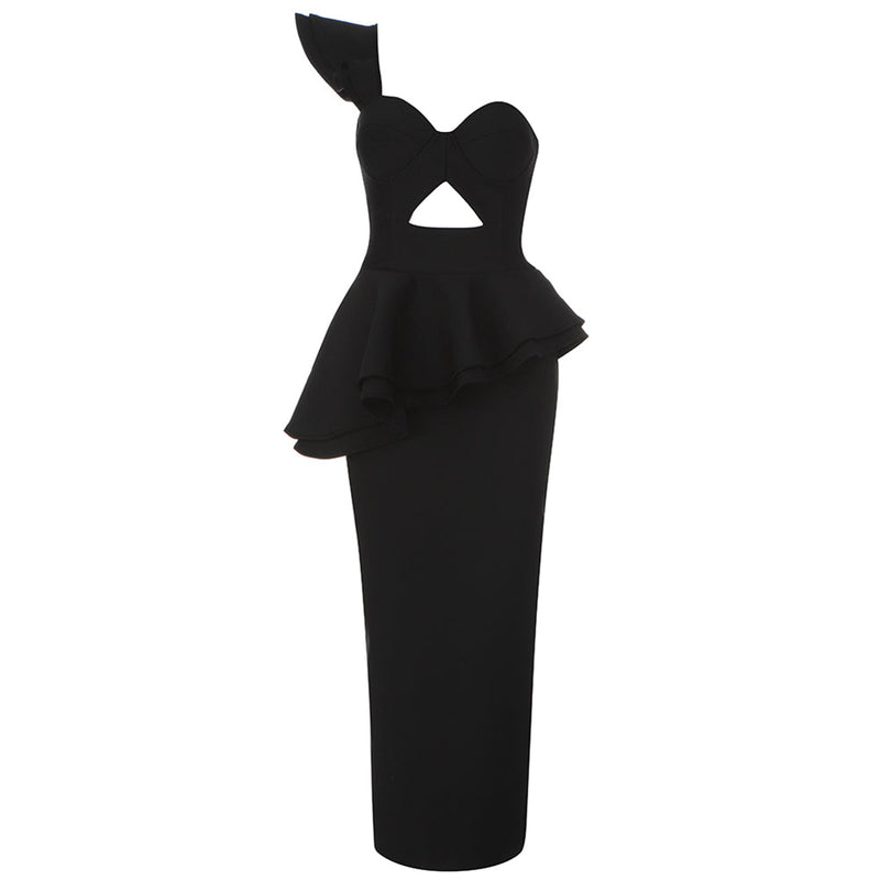 Black Bandage Dress HB7862 4