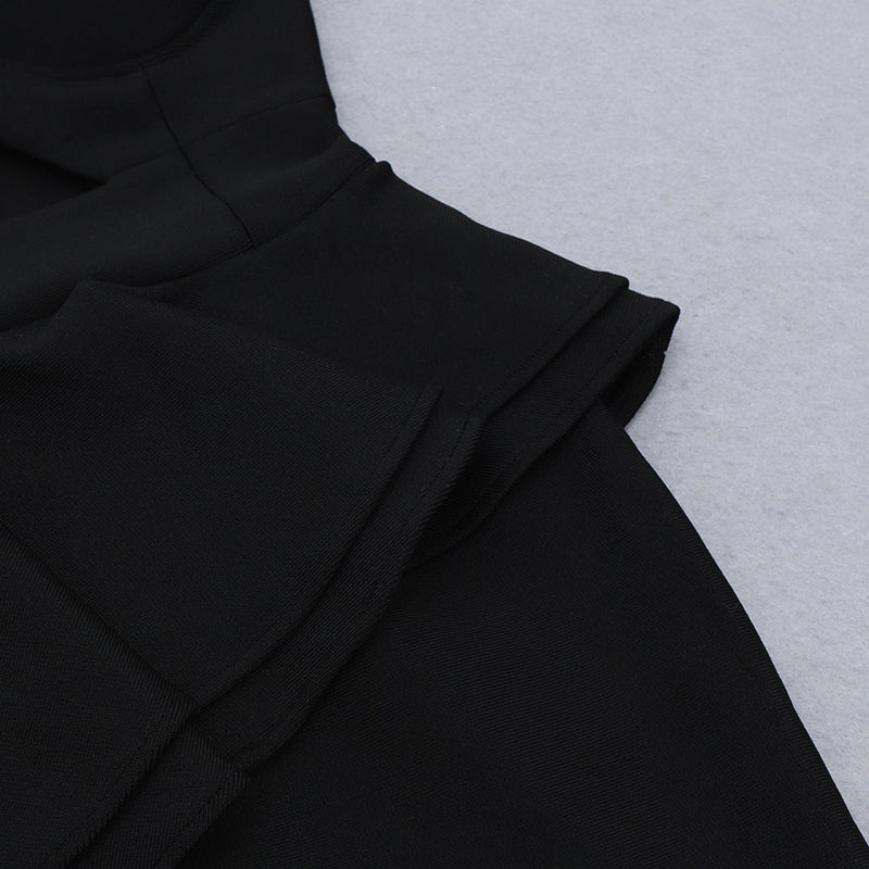 Black Bandage Dress HB7862 8