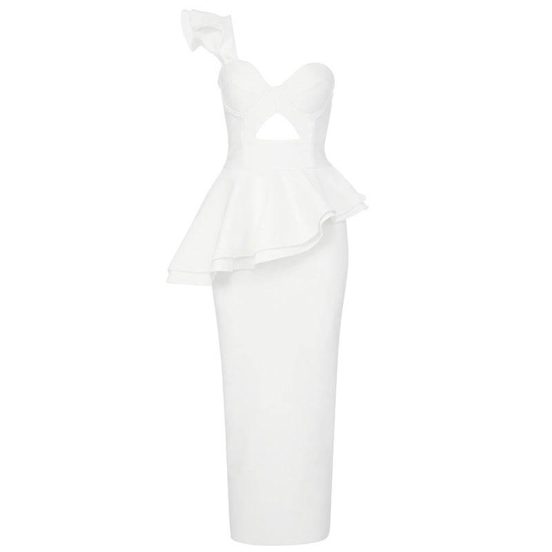 White Bandage Dress HB7862 5