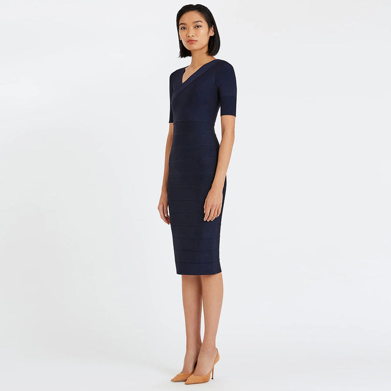 Navy Bandage Dress HB78730 2