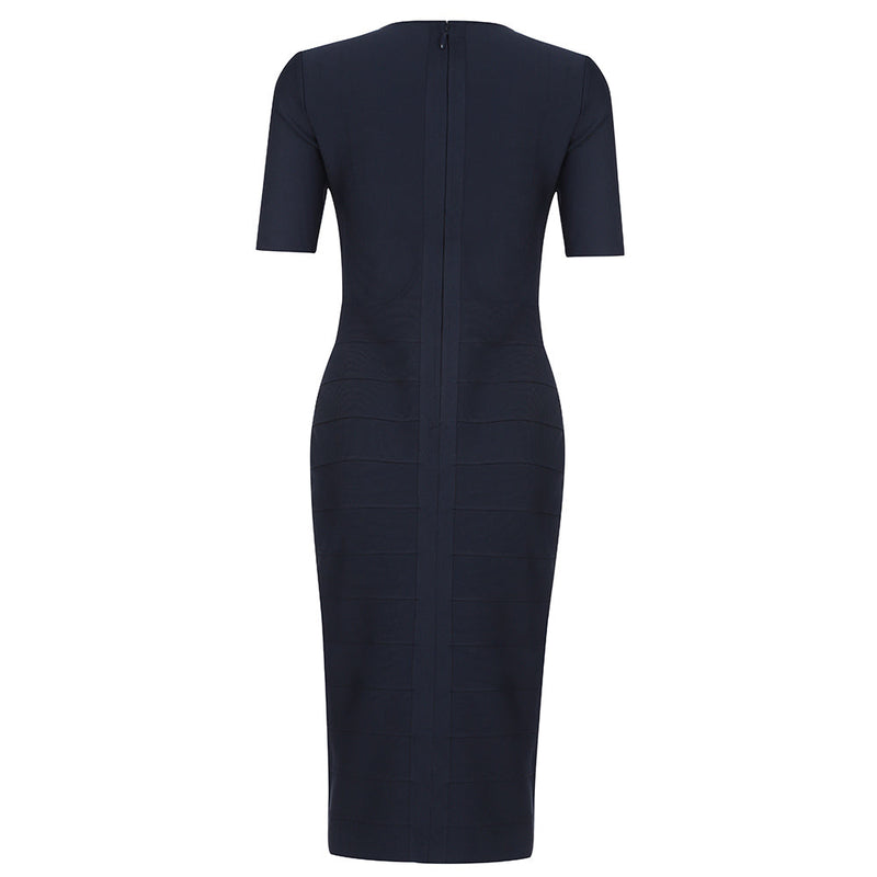 Navy Bandage Dress HB78730 5