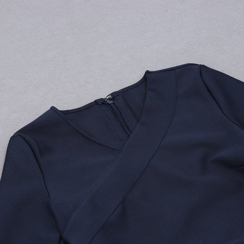 Navy Bandage Dress HB78730 6