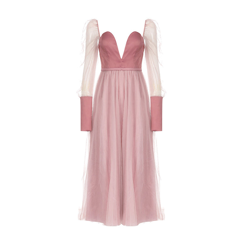 Pink Bodycon Dress HB7875 3