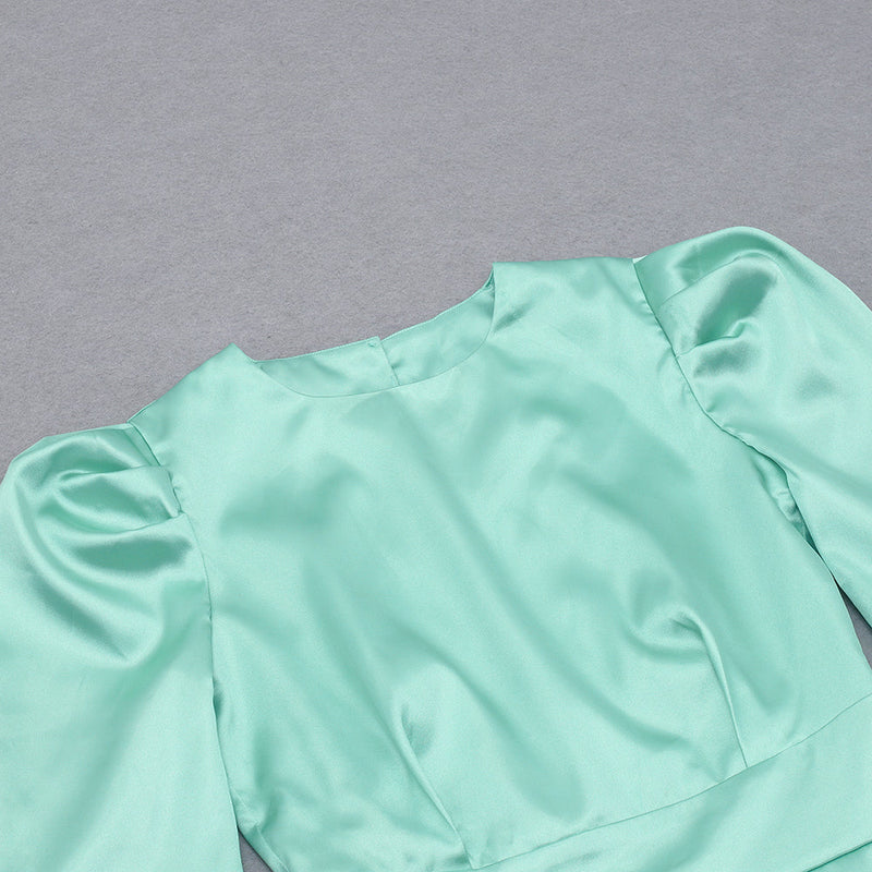 Green Bodycon Dress HB7896 7