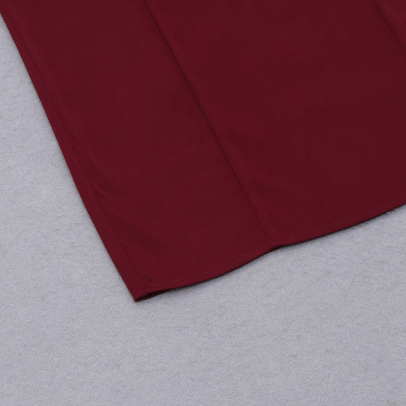 Wine Bodycon Dress HB7901 7