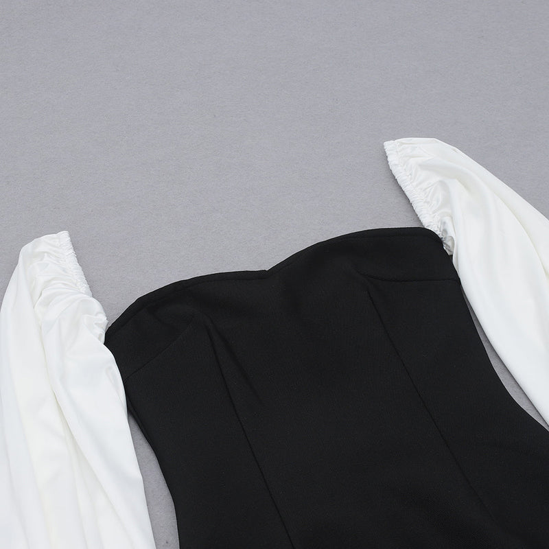 Black Bandage Dress HB7907 6
