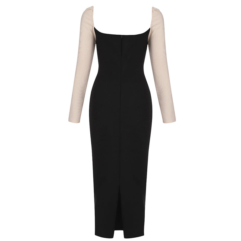 Black Bandage Dress HB7912 5