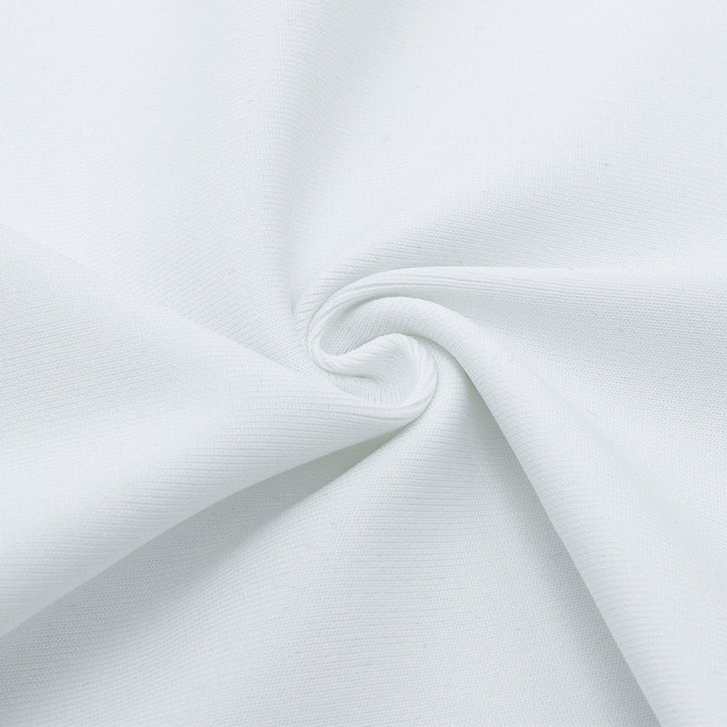 White Bandage Dress HB7922 10