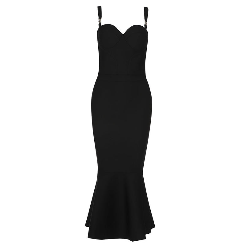 Black Bandage Dress HB7924 4