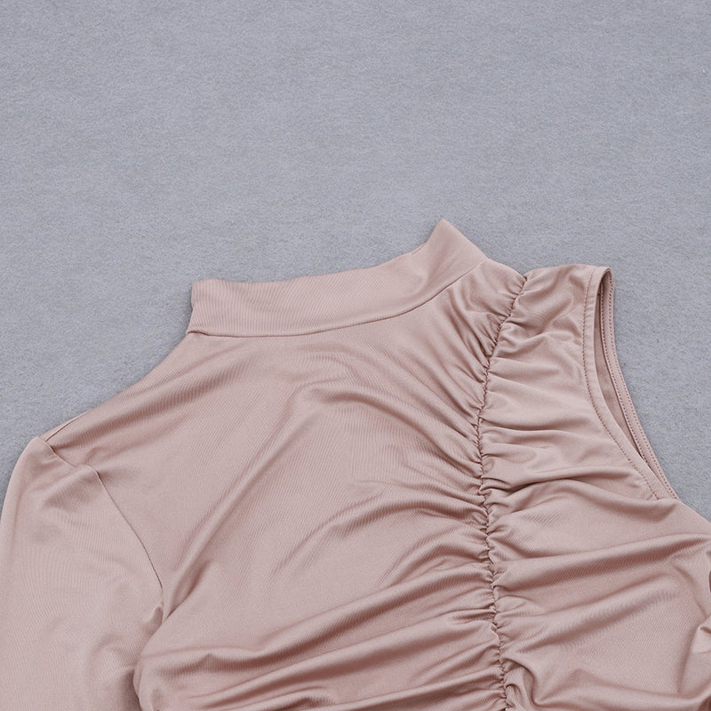 Pink Bodycon Dress HB7935 6