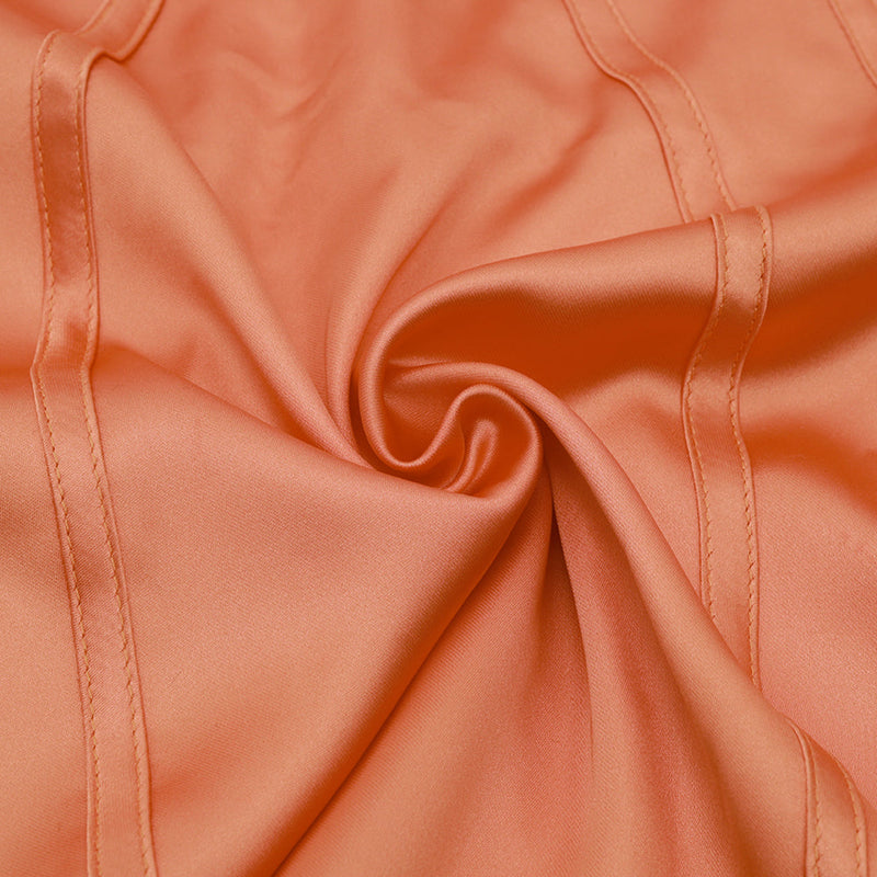 Orange Bodycon Dress HB7943 9