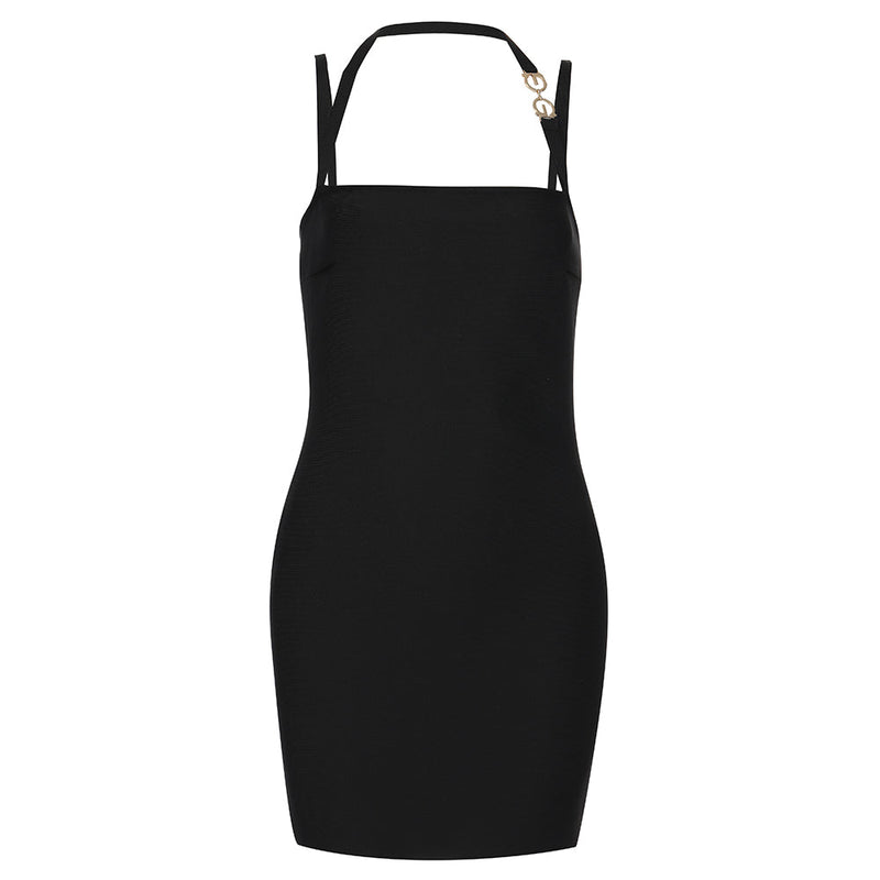 Black Bandage Dress HB7946 4