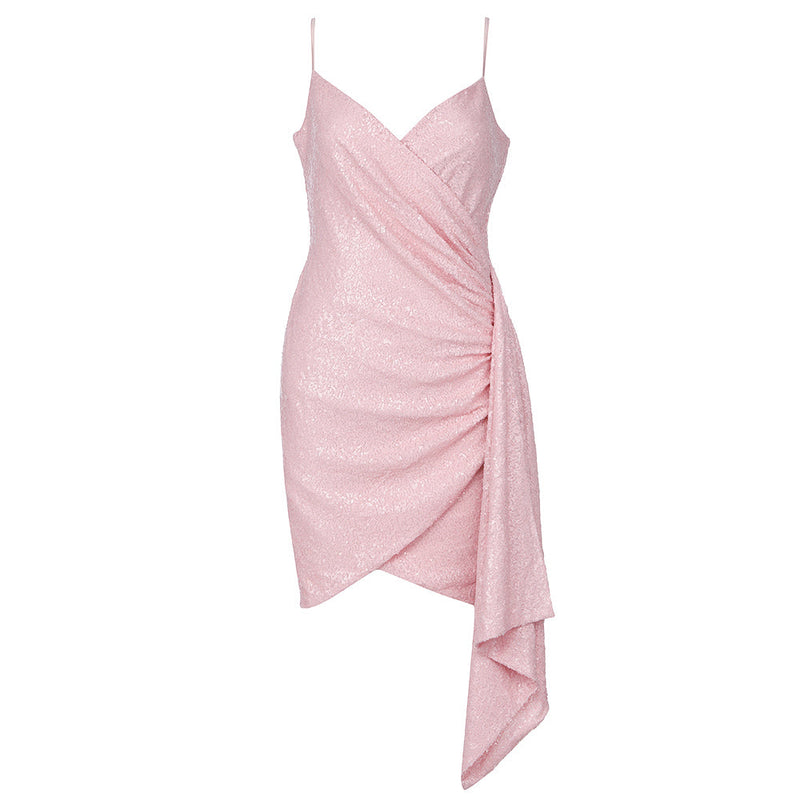 Pink Bodycon Dress HB7952 3