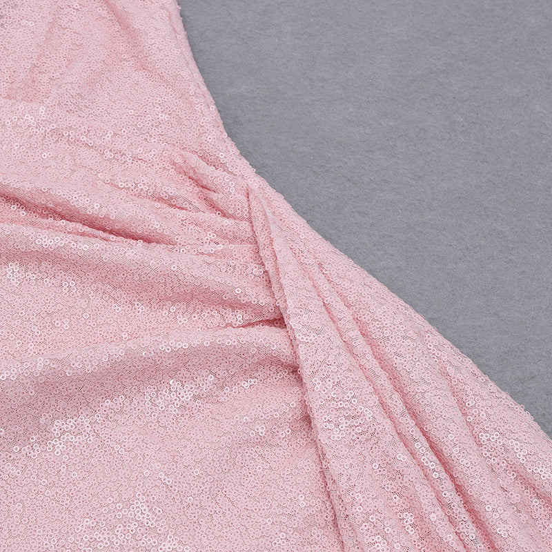 Pink Bodycon Dress HB7952 6