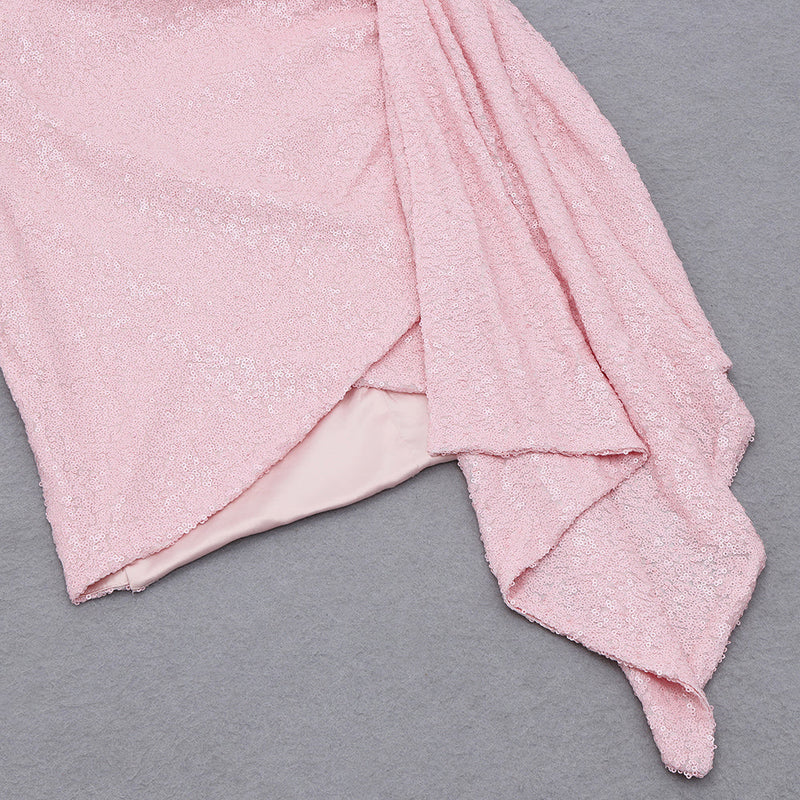 Pink Bodycon Dress HB7952 7