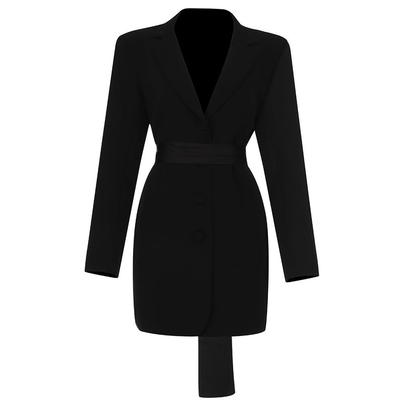 Black Bodycon Dress HB7953 4