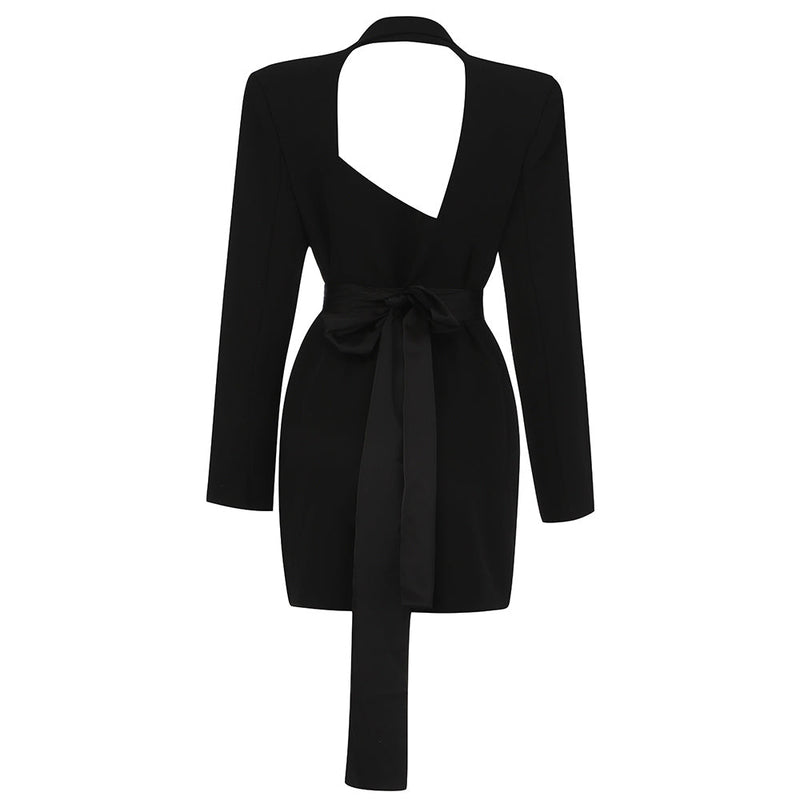 Black Bodycon Dress HB7953 5