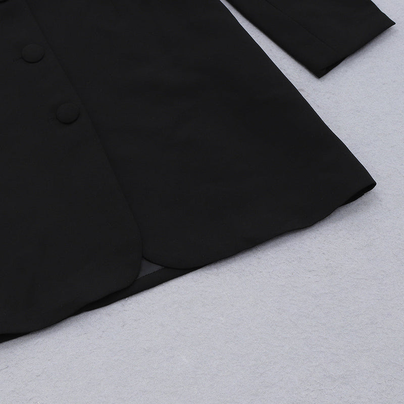 Black Bodycon Dress HB7953 8