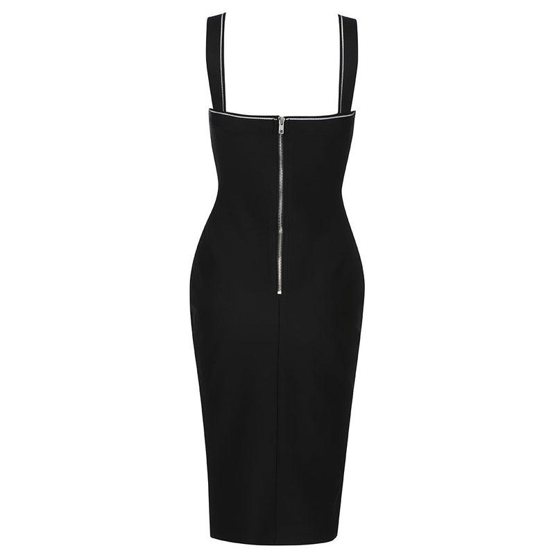 Black Bandage Dress HB7961 5