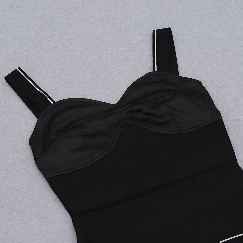 Black Bandage Dress HB7961 6