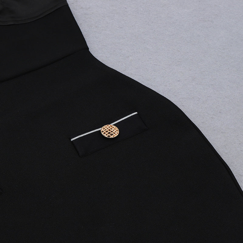 Black Bandage Dress HB7961 8
