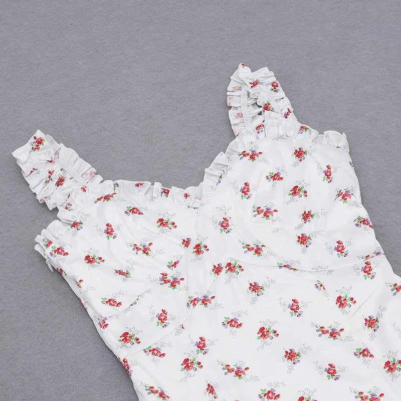 White Bodycon Dress HB7969 6