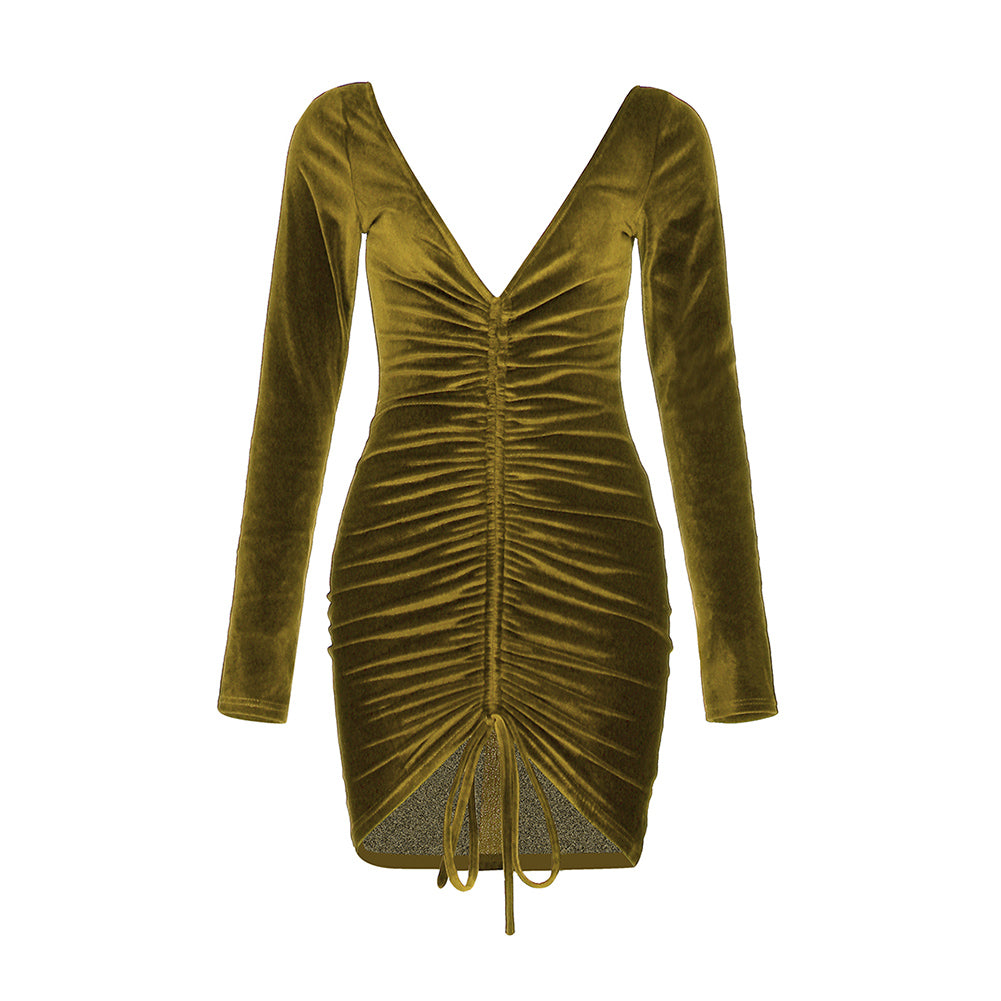 Green Bodycon Dress HB7970 5