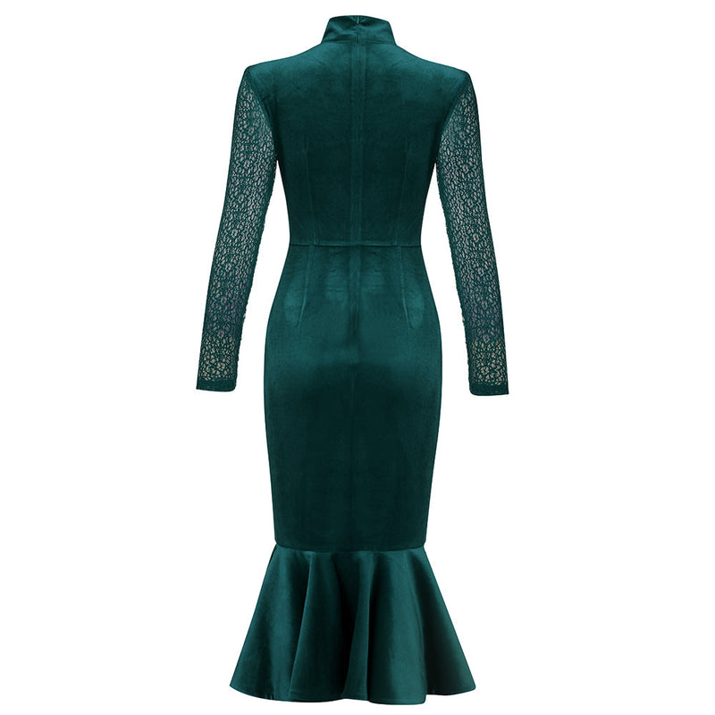 Green Bodycon Dress HB7981 5