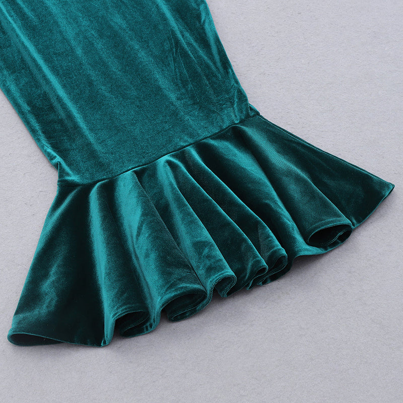 Green Bodycon Dress HB7981 7
