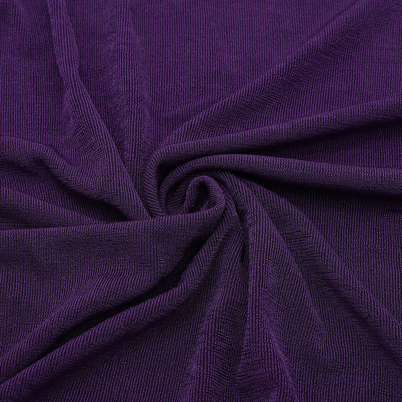Purple Bodycon Dress HB7988 9