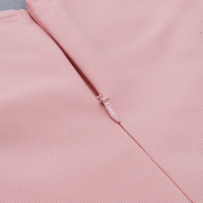 Pink Bandage Dress HB7999 9