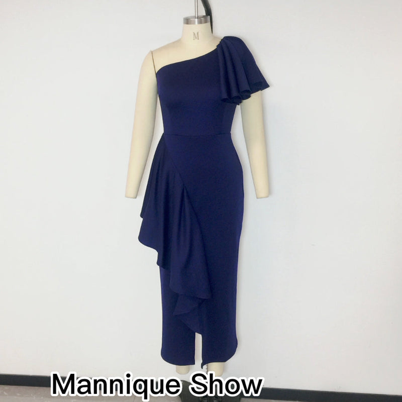 Navy Bodycon Dress HI1137 2