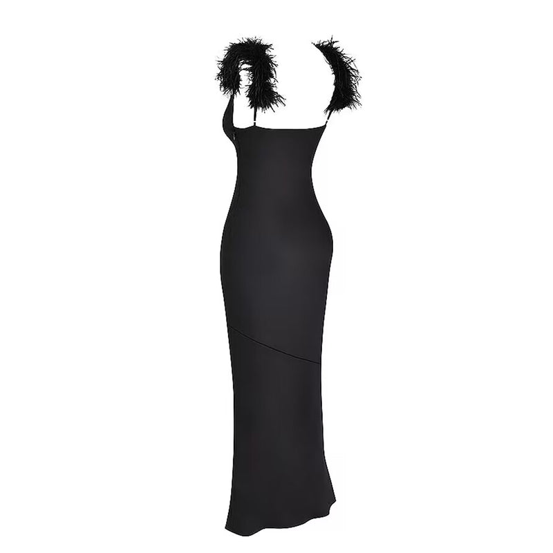 Black Bodycon Dress HI1399 4