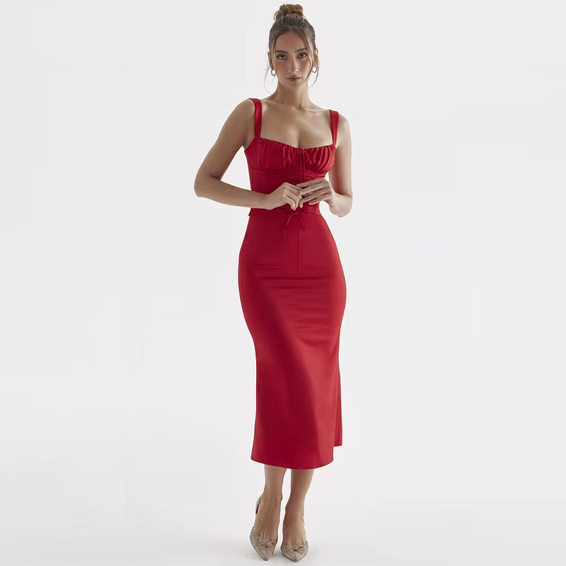 Red Bodycon Dress HI1400 1