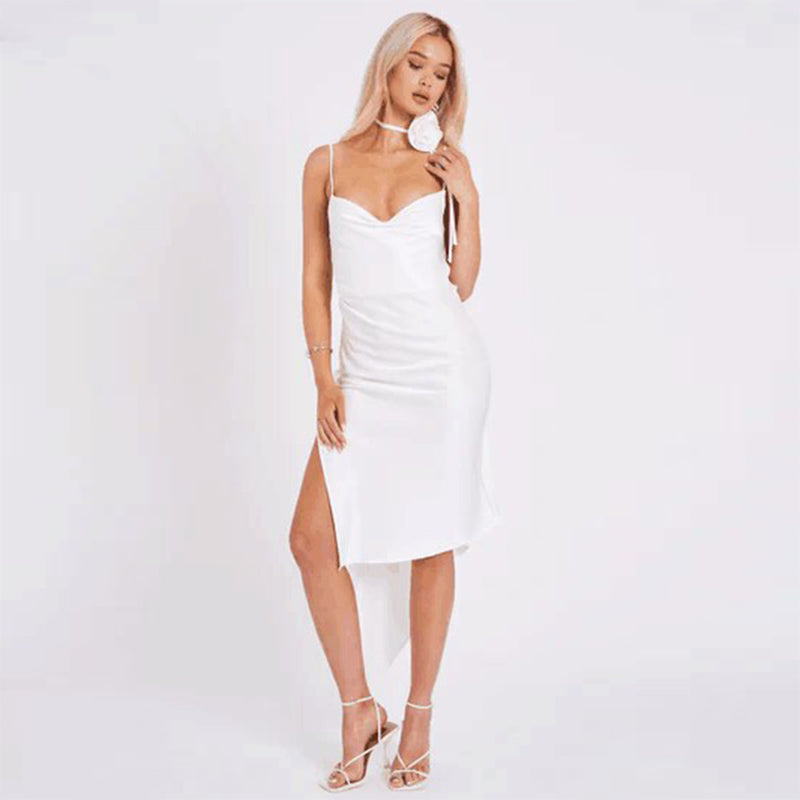 White Bodycon Dress HI1426