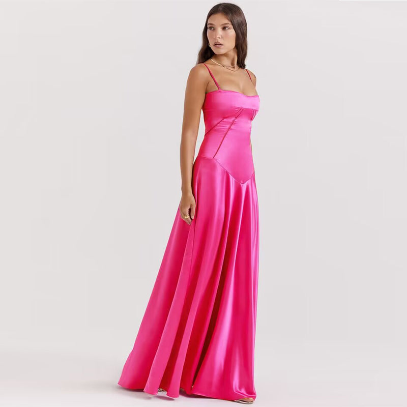 Rose Red Bodycon Dress HT3027