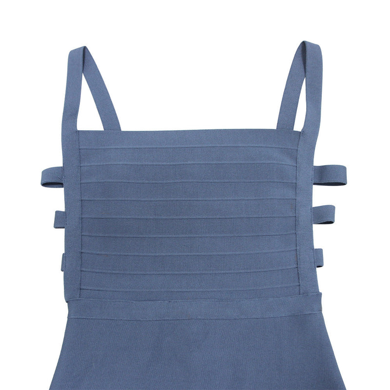 Blue Bandage Dress HL8162 5