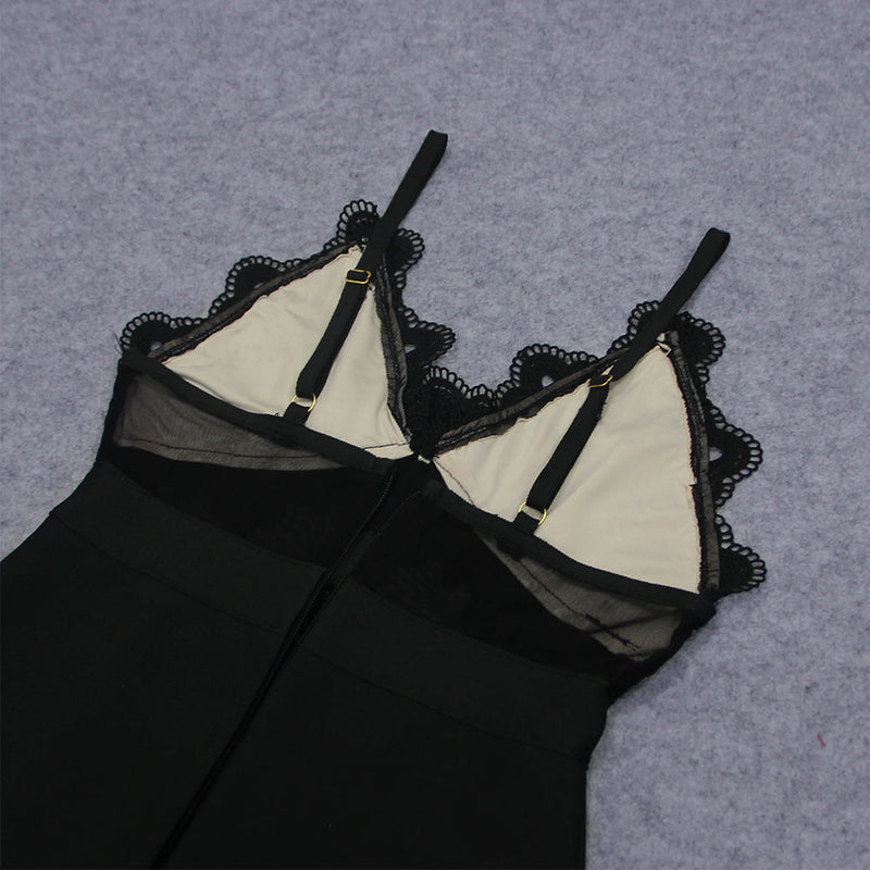 Black Bandage Dress HL8208 7